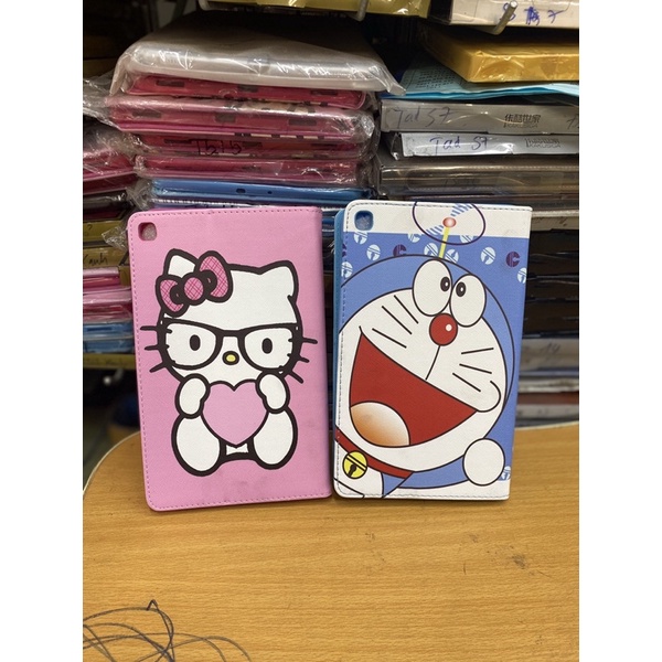 Bao da máy tính bảng Samsung Tab A 8inch / T295 hình Doremon , kitty
