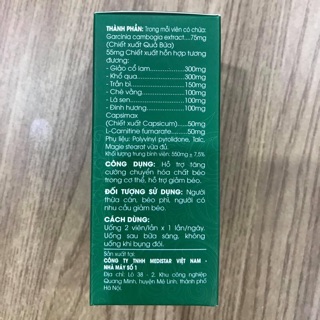 Giảm mỡ Mộc An