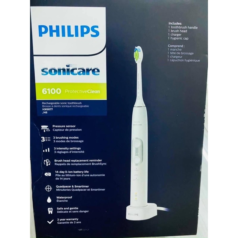 Bàn chải đánh răng điện Philips Sonicare ProtectiveClean 6100