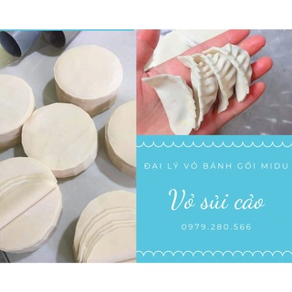 Vỏ sủi cảo hấp 500g (Hàng mới, giao nhanh trong 30p-1h)