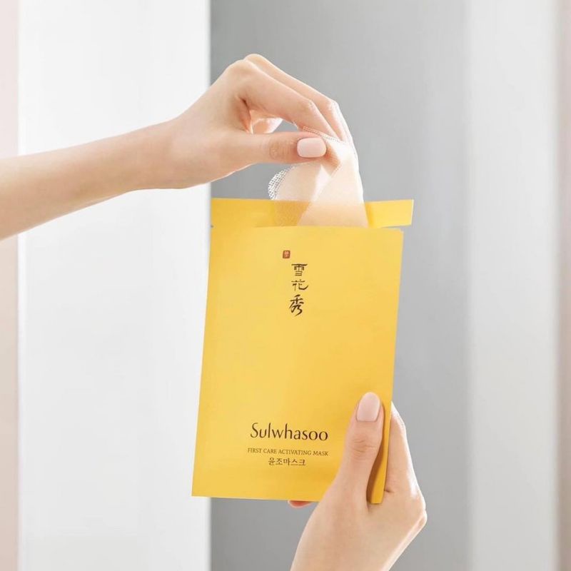 Mặt Nạ fist care sulwhasoo dưỡng da se khít lỗ chân lông Phục Hồi Chuyên Sâu First Care Activating Mask Sulwhasoo