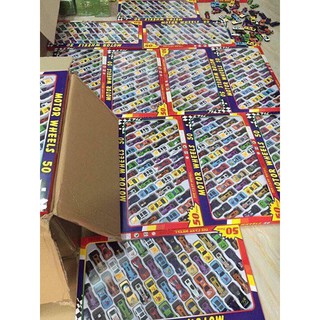 Set 50 ô tô sắt cho bé