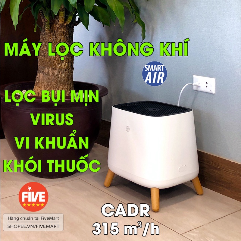 Máy lọc không khí Sqair - Smart AIR lọc bụi mịn vi khuẩn khói nấm mốc cực kỳ hiệu quả BH 3 năm Hàng Chính Hãng Mới 100% | BigBuy360 - bigbuy360.vn