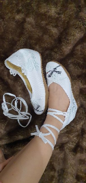 🩰 Giầy Thêu Hoa Chim Hạt Cổ Trang / Hàng Chuẩn Đẹp 🚩Ảnh Thật 🚩 Size 37