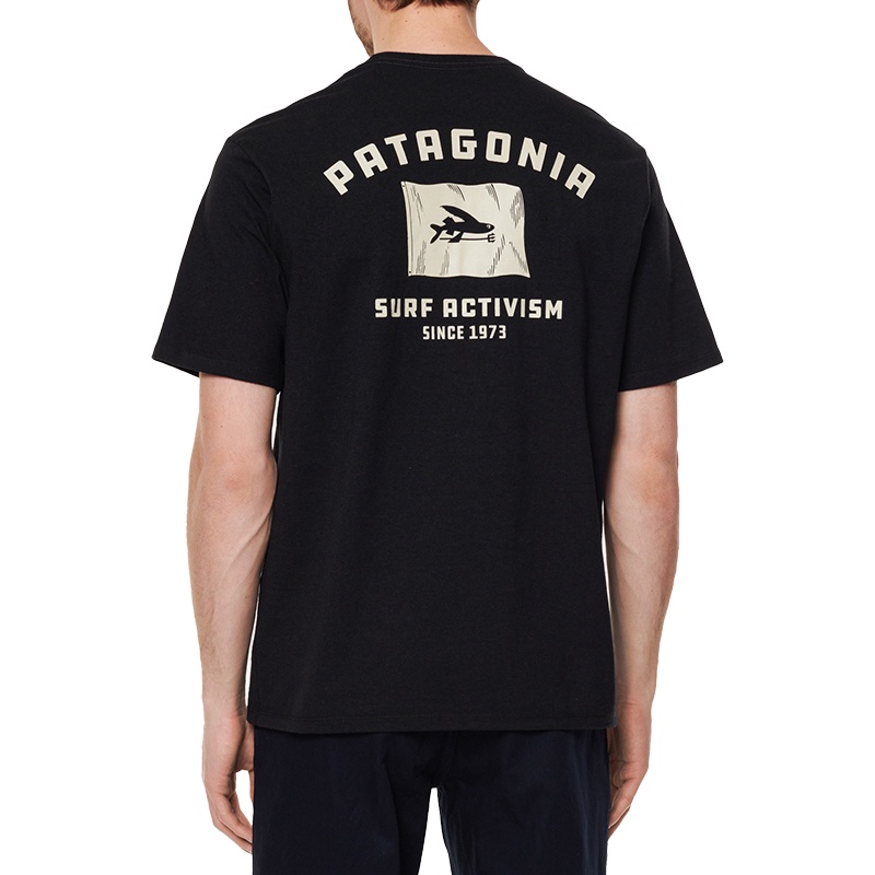 Áo Thun In Hình Cờ Patagonia Fly The Flag Responsibili Thời Trang Dành Cho Nam 37404