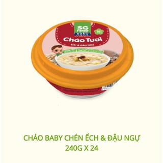 Cháo ếch đậu ngự cho bé từ 10 tháng