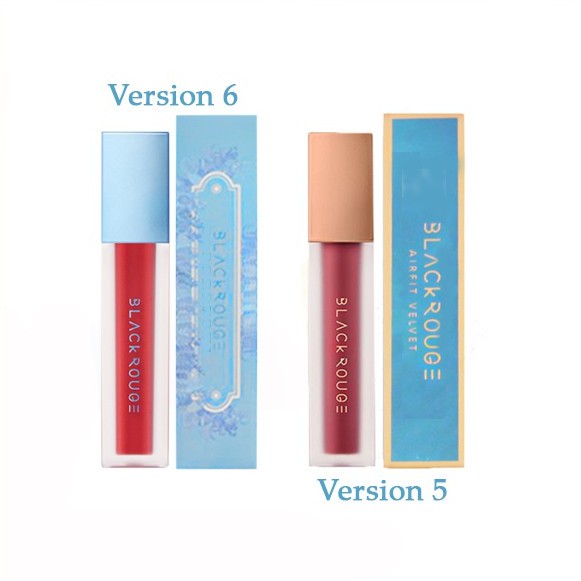Ver 5, Ver 6 - Son kem Black Rouge air fit velvet tint Season 5 - Season 6 | Thế Giới Skin Care