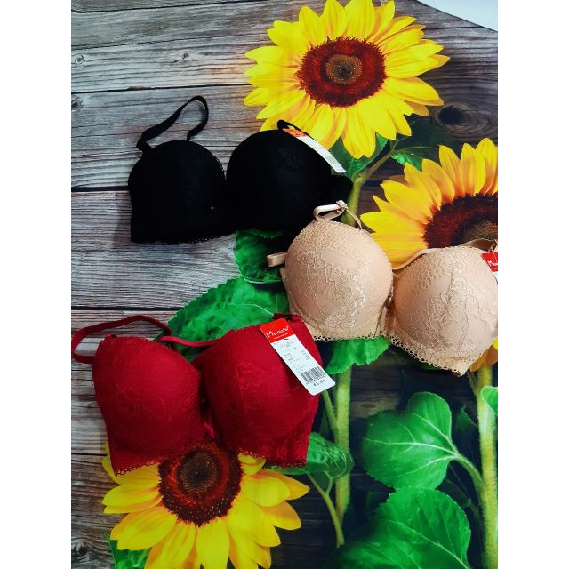 Áo lót ren quả xéo nâng ngực tròn đầy 3_4cm tạo khe ngực siêu đẹp 3066