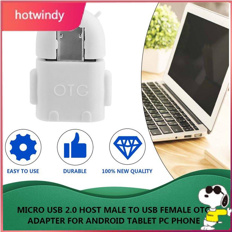 Đầu Chuyển Đổi Micro Usb 2.0 Sang Usb Otg Cho Máy Tính Bảng Điện Thoại Android