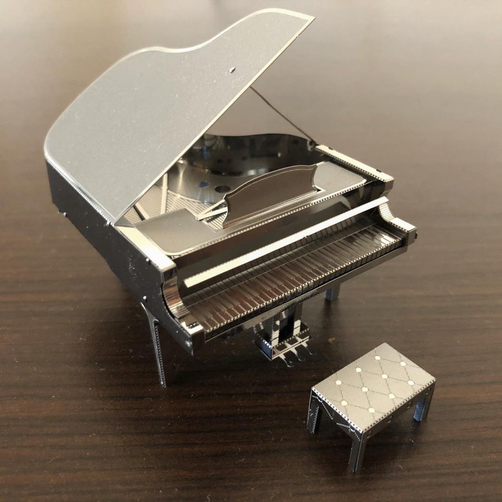 Mô Hình 3D Kim Loại Đàn Grand Piano
