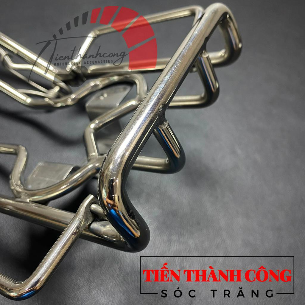 Baga giữa INOX 10Ly  gắn cho dòng xe Future 110 /Baga giữa Future 110  INOX 10Ly