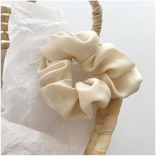 Cột (Buộc) Tóc Nữ- Scrunchies Vải Lụa Mềm Mại- Phụ Kiện Tóc Nữ, Bé Gái.