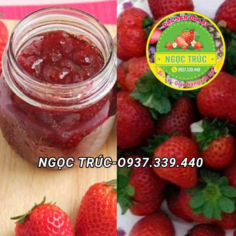 MỨT DÂU TÂY _ ĐẶC SẢN ĐÀ LẠT _[HŨ 500G]