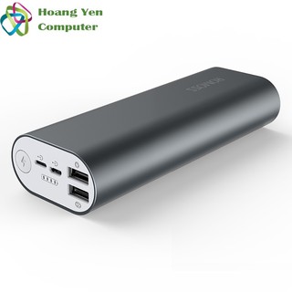 Sạc dự phòng Romoss ACE 20000mah 2 cổng Sạc input - BH 1 năm - Hoàng Yến Computer