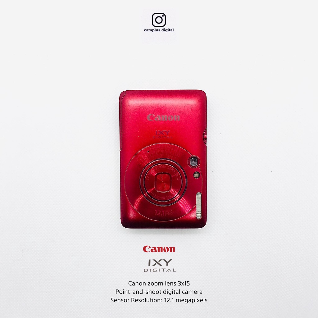 Máy ảnh kỹ thuật số CANON IXY DIGITAL RED VERSION