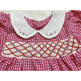 ĐẦM XÍCH MÓC THÊU TAY (SMOCKINGDRESS) THỦ CÔNG