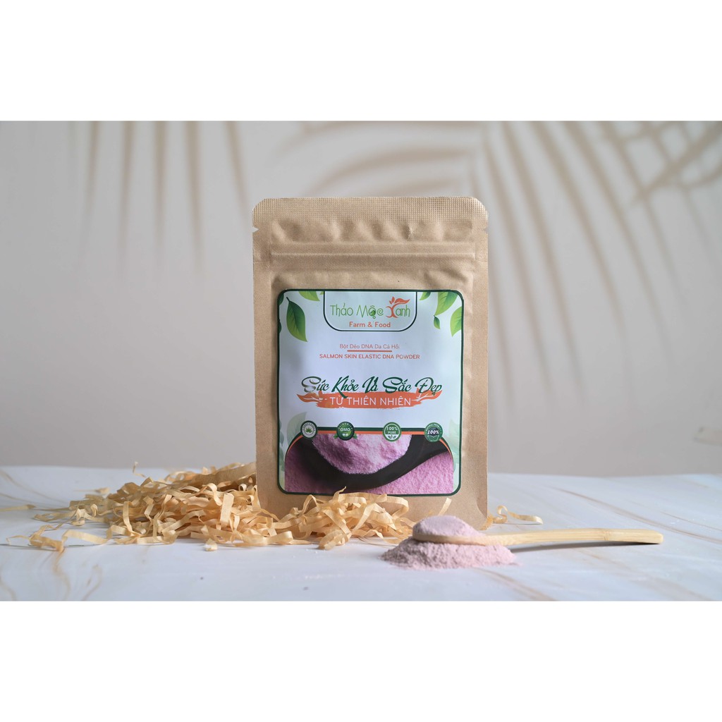 Bột Mặt Nạ DNA Cá Hồi Handmade gói 100g