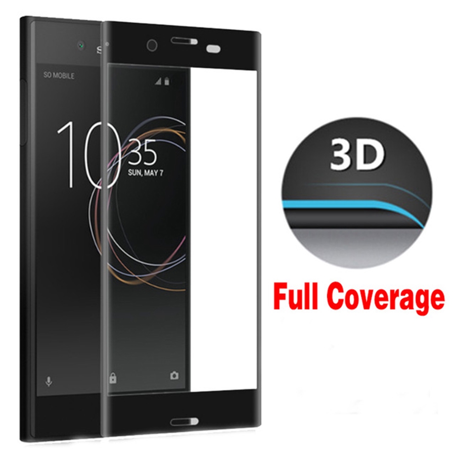 Sony Xperia 1 5 10 X XZ Premium XA Ultra XA1 XA2 Plus XC XZ1 XZ2 XZ3 XZ4 XZ5 Compact 20D Full Cover Bảo vệ màn hình bằng kính cường lực trong suốt