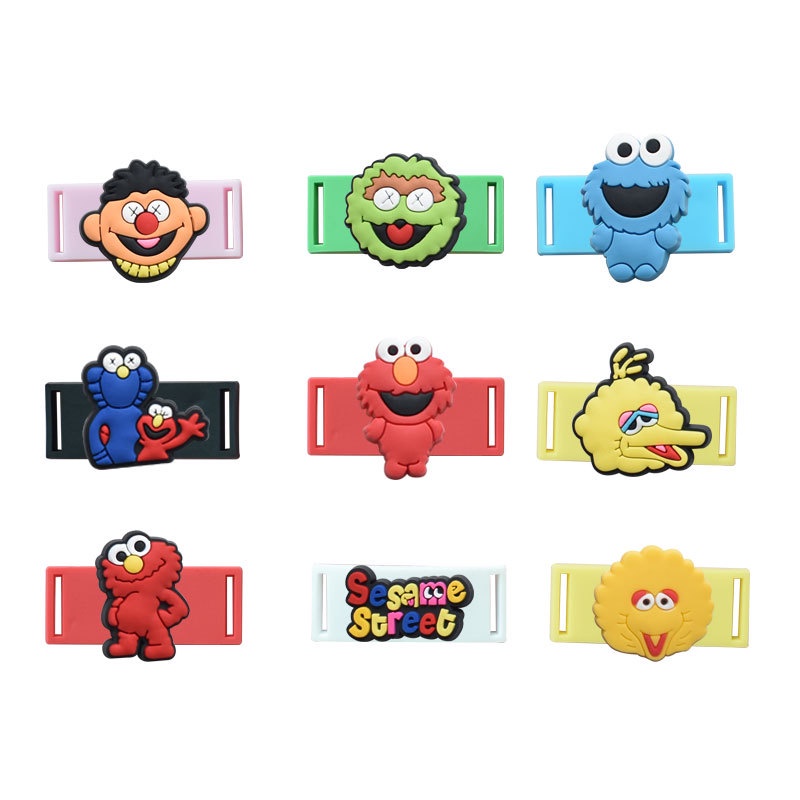 Phụ Kiện Trang Trí Dây Giày Hình Chiếc Giày Thể Thao Màu Trắng Nhỏ Cá Tính Sáng Tạo Kiểu Mới