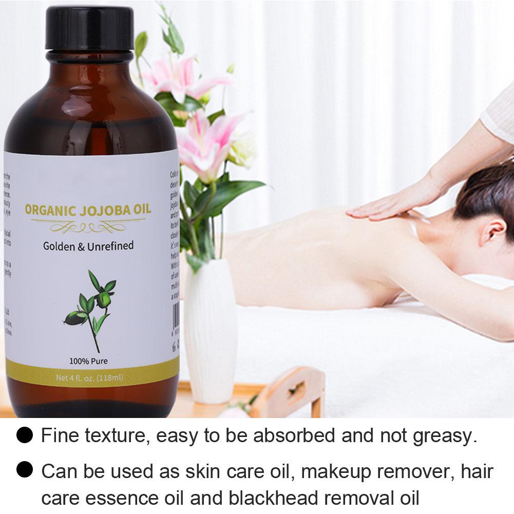 (Hàng Mới Về) Tinh Dầu Jojoba Hữu Cơ Tự Nhiên Dưỡng Ẩm Chăm Sóc Tóc