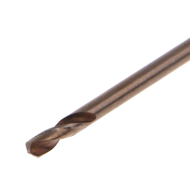 Bộ 10 Mũi Khoan Xoắn M35 1 / 8 &quot;Bằng Thép Không Gỉ Cao Cấp