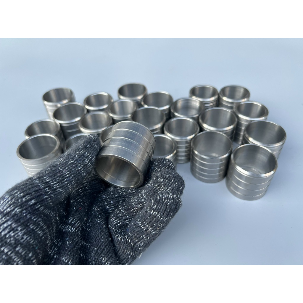 Khâu Nối Pô,  Adapter CNC Inox 304 Chống Xì Hơi - Hàng Cao Cấp