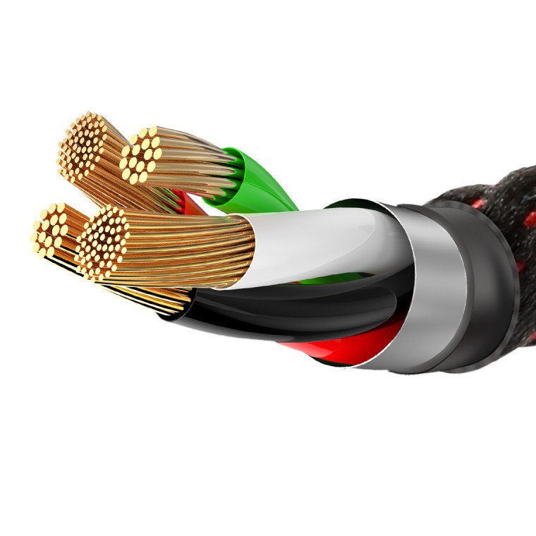 👉👉BH 12 Tháng-Cáp Sạc Thông Minh⭐⭐Tự Ngắt Khi Sạc Đầy Pin⭐⭐ Hãng Baseus chuẩn C-Shaped Light cho iPhone, ipad dài 100 cm