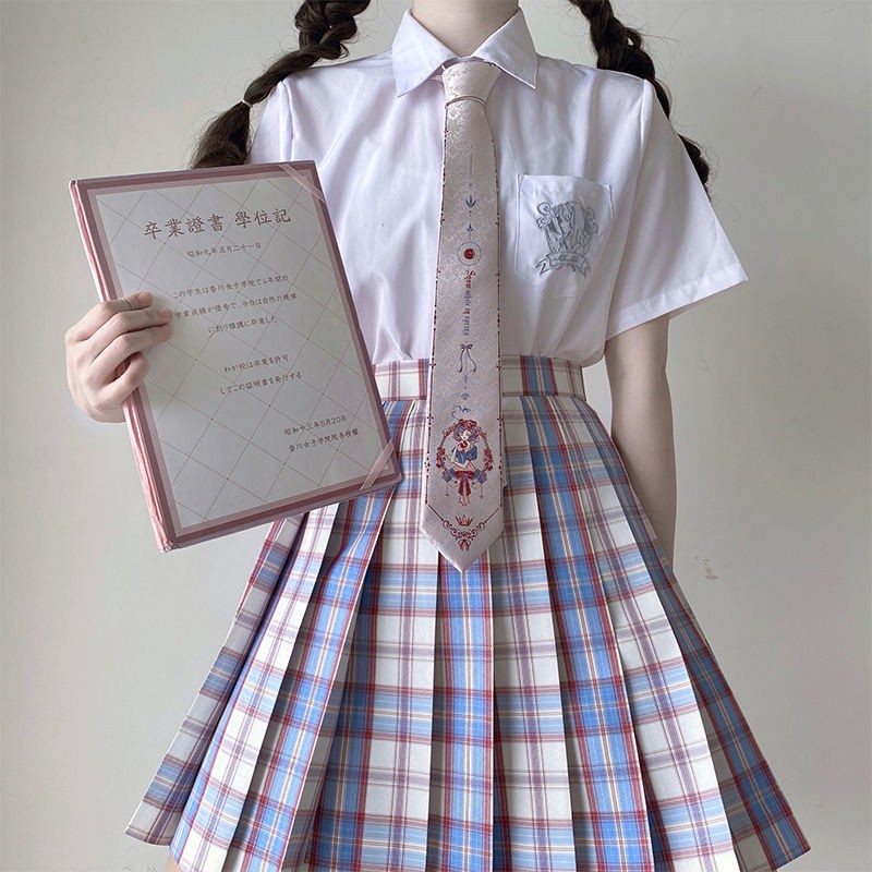 Chân váy đồng phục Seifuku/JK - Xuân Nhật Bạch Tuyết Cơ