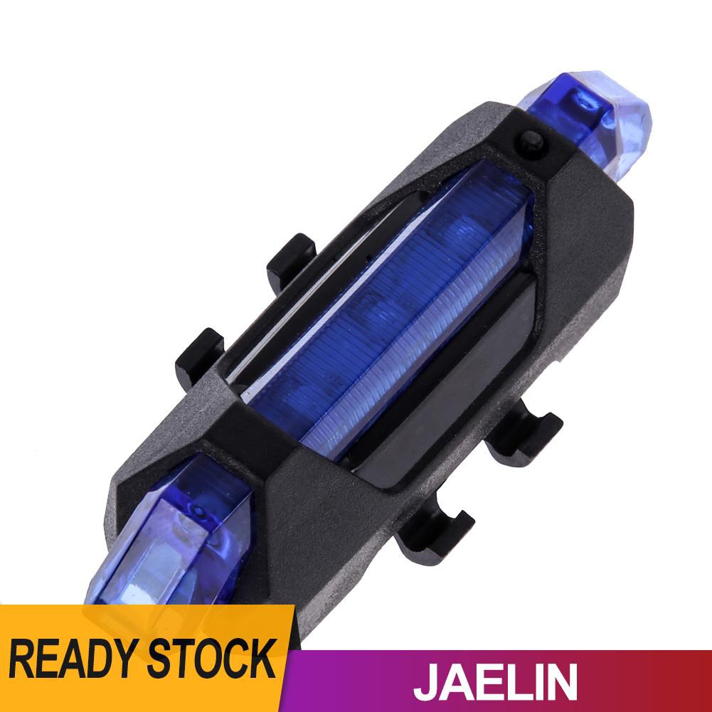 Bộ Đèn Cảnh Báo An Toàn Gắn Phía Trước Và Sau Xe Đạp Sạc Lại Được