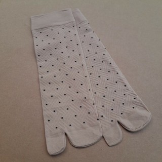 Vớ da xỏ ngón mè đen (24cm)