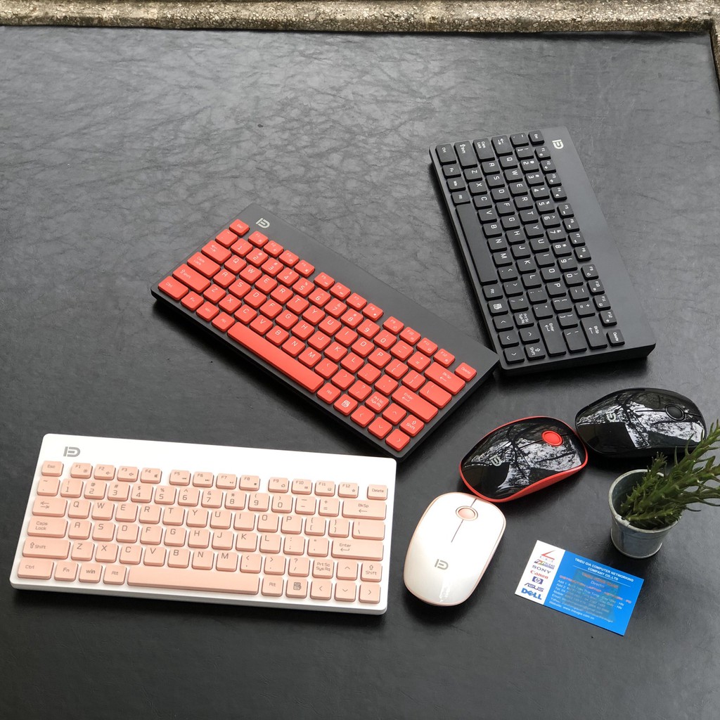 Bộ bàn phím chuột không dây Forter 1500 - Chính Hãng