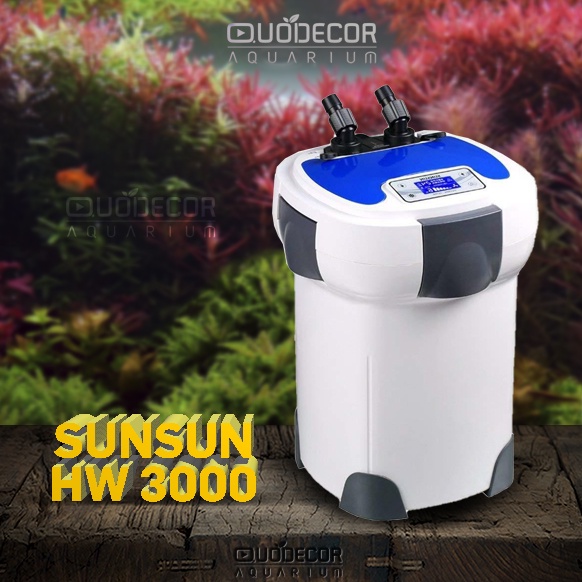 Lọc thùng sunsun hw3000 / Lọc hồ cá cảnh thuỷ sinh sunsun hw 3000
