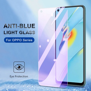 Kính Cường Lực Chống Ánh Sáng Xanh Cho OPPO A96 A95 A94 A93 A92 A91 A76 A74 A57 A54 A53S A53 A52 A33 A32 A31 A16 A16k A16E A15S A15 A5 A9 2020 A12 A5S Reno 3 4 5 6 7 8