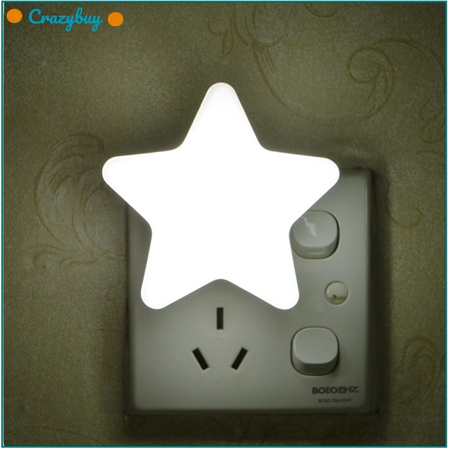 Cr Đèn Ngủ Led Cảm Ứng Hình Ngôi Sao Mini Cho Phòng Ngủ Của Bé