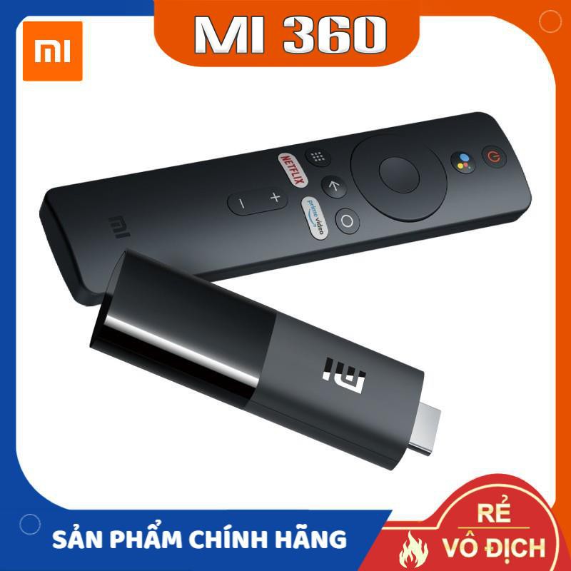 [Mã ELMSBC giảm 8% đơn 300K] Android TV Xiaomi Mi TV stick Quốc Tế ✅ Tìm kiếm giọng nói Tiếng Việt