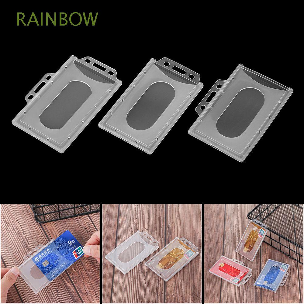 Set 1/3 Túi Nhựa Cứng Đựng Thẻ ID Đa Năng Dành Cho Học Sinh Nhân Viên Văn Phòng