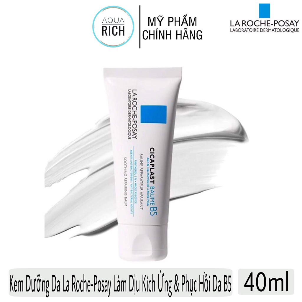 Kem - Gel Dưỡng Da La Roche-Posay Làm Dịu Kích Ứng &amp; Phục Hồi Da B5 - 40ml