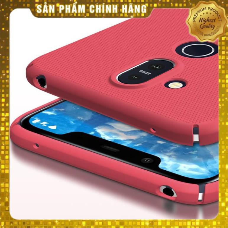 Ốp lưng chồng sốc cho Nokia 8.1 / Nokia X7 Nillkin (Đính kèm miếng dán hoặc giá đỡ) - Hàng chính hãng