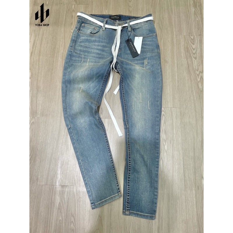 QUẦN JEANS DÀI NAM XANH SKINNY TRƠN WASH RÊU SIÊU XỊN ĐẸP (ảnh thật 100% tự chụp) | BigBuy360 - bigbuy360.vn