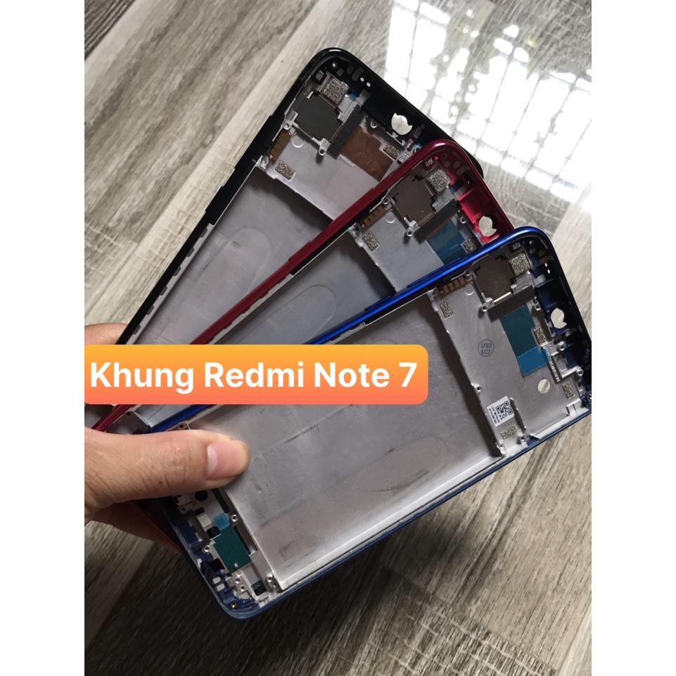 Khung viền xiaomi Redmi Note 7 ( gồm khung.sườn máy. phím)