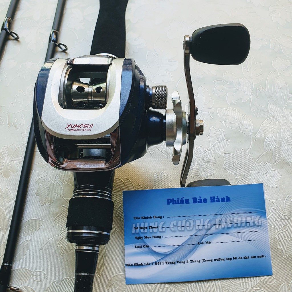 Bộ Cần Lure Máy Ngang Hunting BlackCần 2 Ngọn Bạo Lực_ Câu LureBộ Cần Câu Lóc