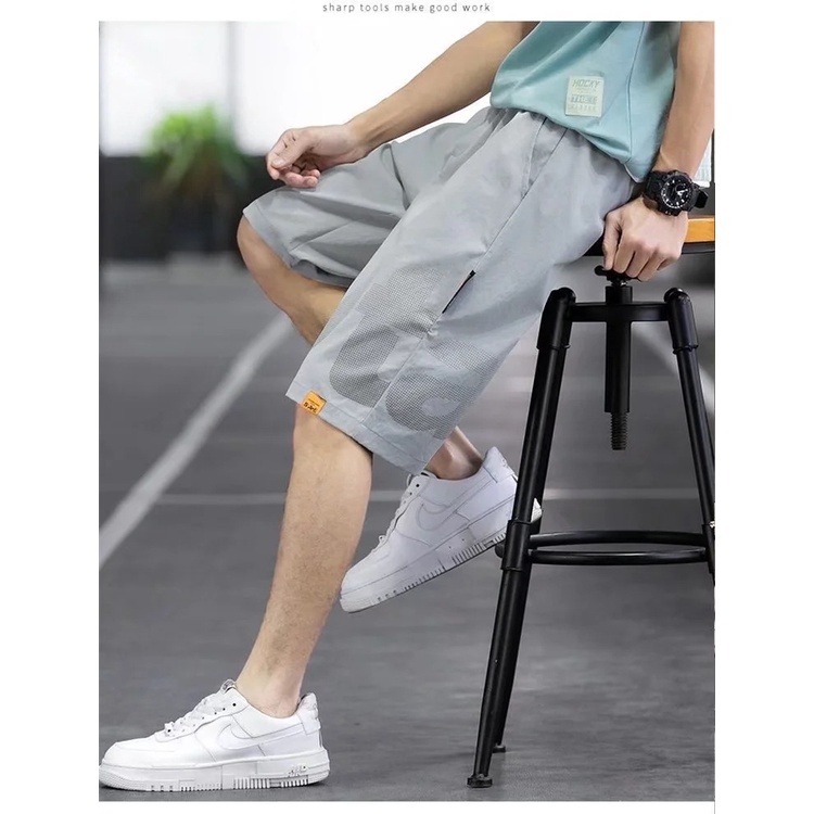 Quần Short Dáng Rộng Thiết Kế Mới Năng Động Thời Trang Mùa Hè Dành Cho Nam 2022