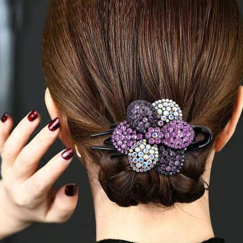 Kẹp Tóc Hình Cá Mập Sang Trọng Cho Nữ VANES1|Kẹp Tóc Móng Vuốt Phong Cách Hàn Quốc