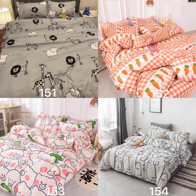 Bộ Chăn Ga Gối Cotton Poly Nhập--->> inbox chọn mẫu nhé | BigBuy360 - bigbuy360.vn