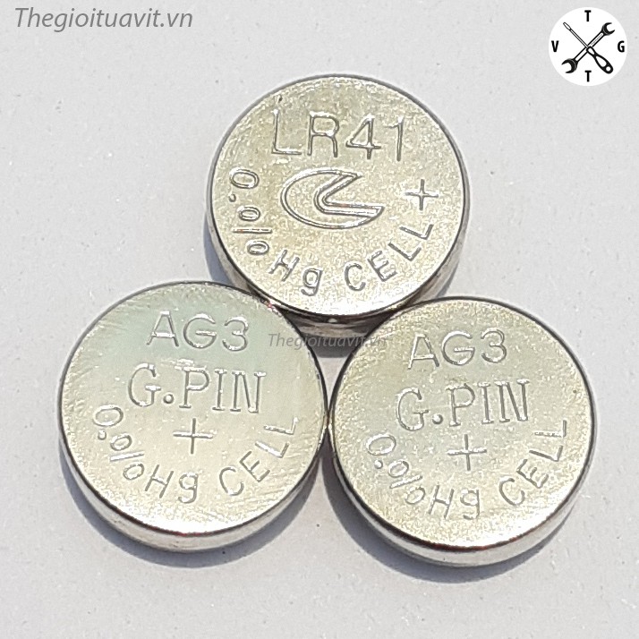 Pin cúc áo AG3 LR41 pin nút áo AG3 LR41 hàng chuẩn giá siêu tốt