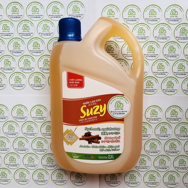 Nước lau sàn suzy Nhật bản 2,3l.thành phần hữu cơ