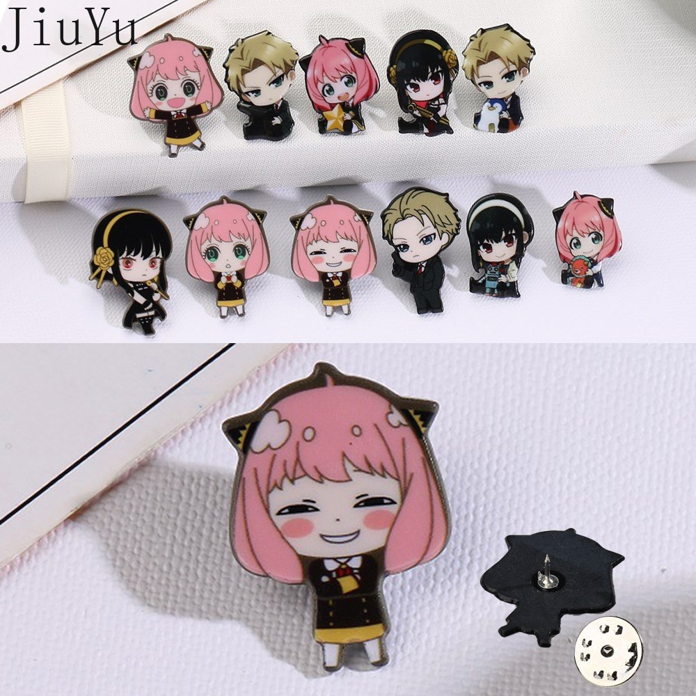 Ghim Cài Áo Bằng Acrylic Họa Tiết Hoạt Hình Spy×Family Dễ Thương