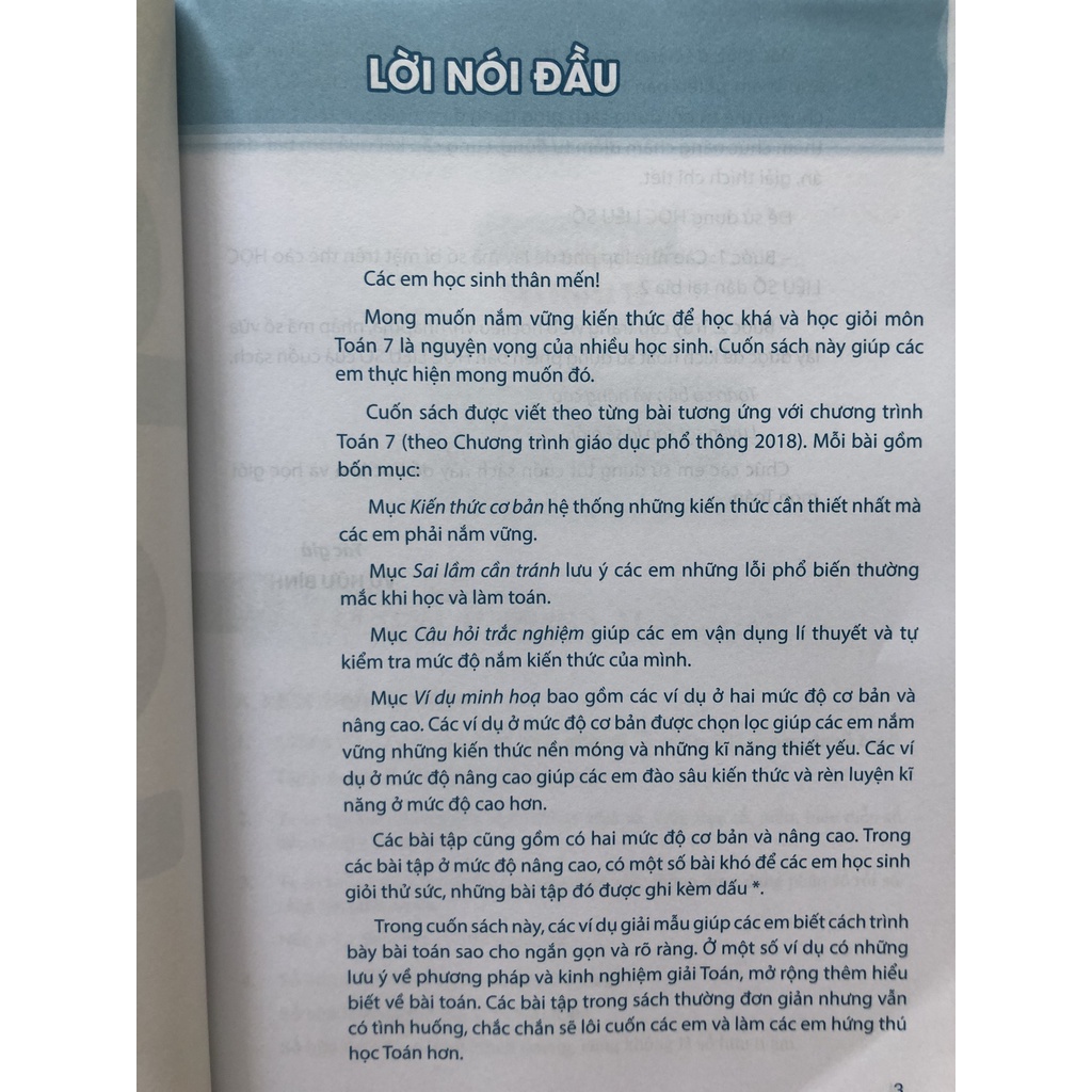 Sách - Toán cơ bản và nâng cao 7 - Vũ Hữu Bình