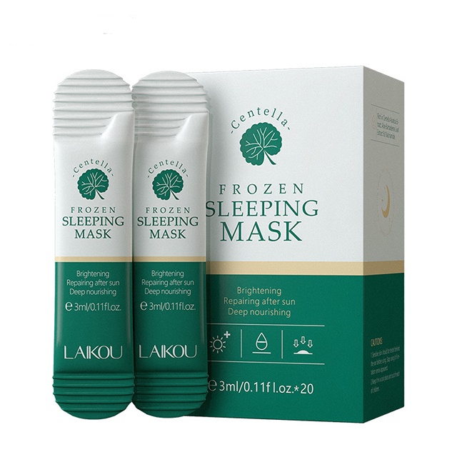 Hộp 20 Gói Mặt nạ LaiKou Collagen Centella Frozen Sleeping Mask