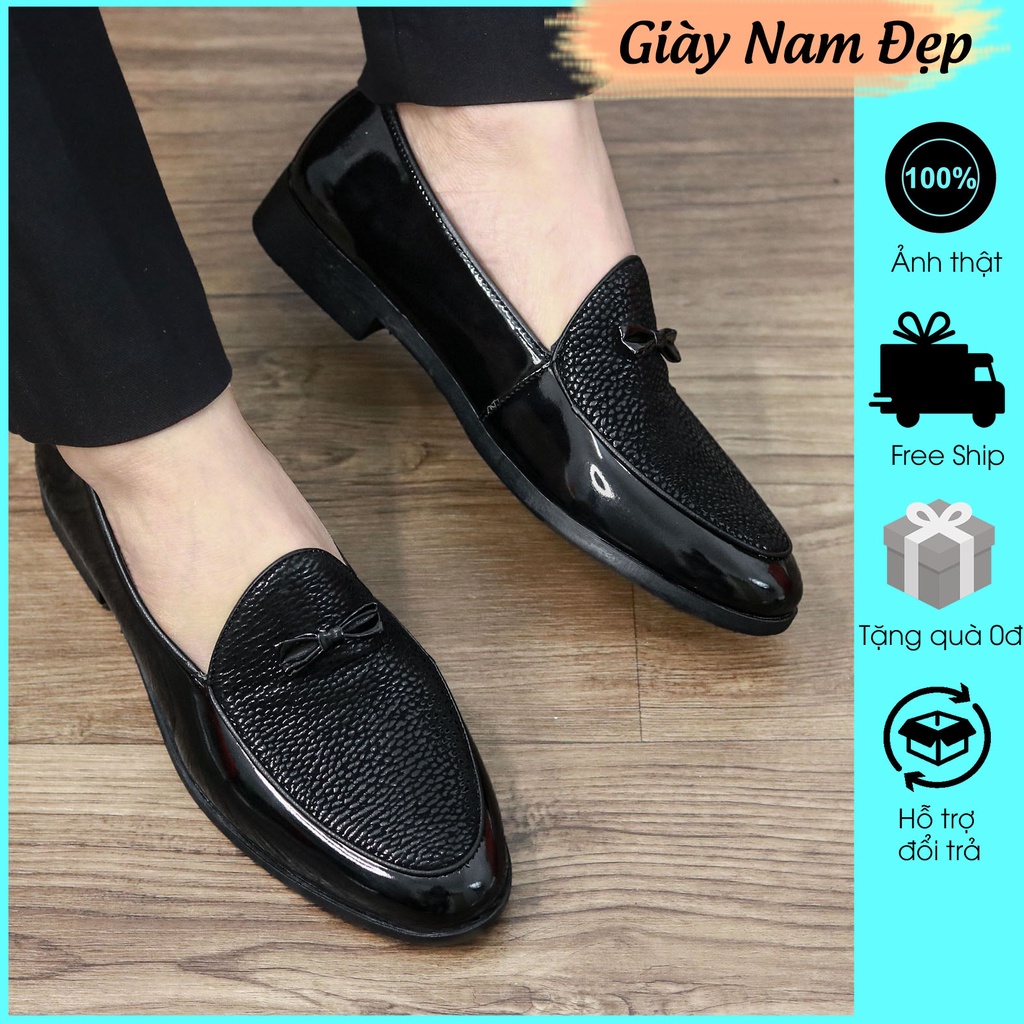 Giày lười nam giá rẻ nhất Việt Nam Mã L197